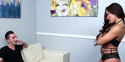 Asian whore is doing a great job