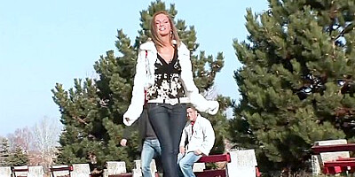 Chocky Ice, Bruno Sx And Lauren May - Double Stuffed With Dicks