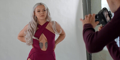 Blonde model Lana Rose gets fucked by cocky photographer