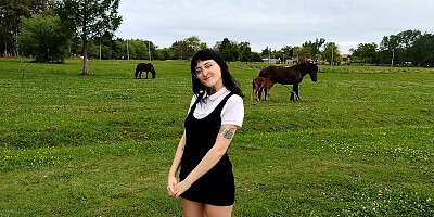 Tiny hoe plows a stranger behind the cemetery and gulps all the milk ft John Lemon