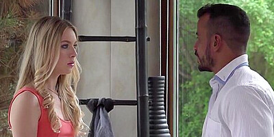 Moans When Vinny Drills Her Tight Twat - Alecia Fox