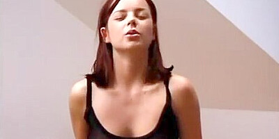 Andrea Mrnkova mounts the Sybian