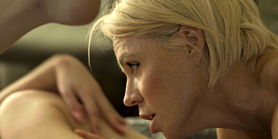 Stepmom and stepdaughter Delilah Day and Helena Locke lick pussies gently