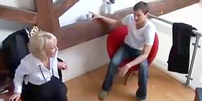 SB3 Horny British Milf Loves A Stiff Young Cock !