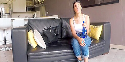 Steven Hard In Super Tight Latina Cutie Pussy Spread By Big Cock Casting Agent