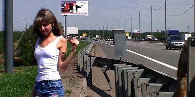 Gina Gerson is constantly doing ultra-kinky stuff in public places like pissing or finger-banging her honeypot