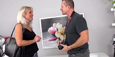fucking milf on casting