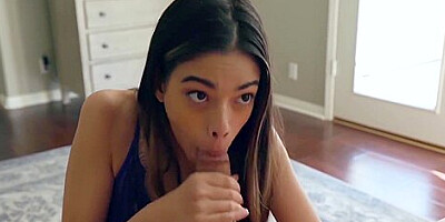 Perverted couple fucked a petite teen 18+ with nice ass