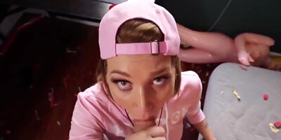 cumshot aria kai - a rude awakening - reality kings