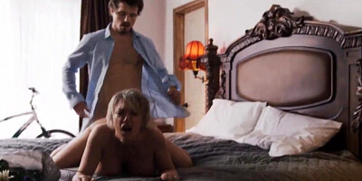 The bashful stepson and the huge-chested mother