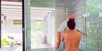 Sun-tanned Young Lady Gets Fucked In Piledriver Position - August Ames And Sean Lawless