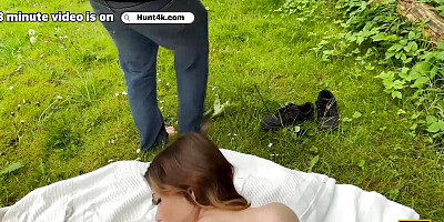 HUNT4K. Hunter Banging. Hot sex with Maya