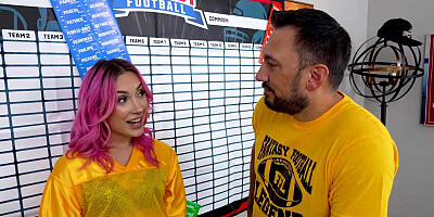 Football Fantasy Foursome with Jazmin and Aubree