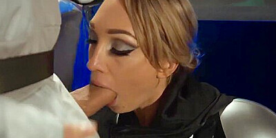 Naked Female Stormtrooper Sucks Whopping Jedis Penis - Lily Labeau And Erik Everhard