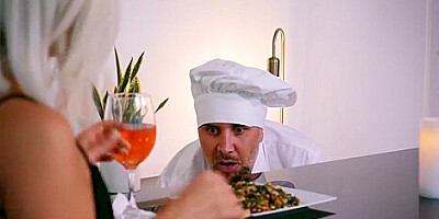 Lucky Chef Pleased With Hardcore Sex - Keiran Lee And Madelyn Monroe