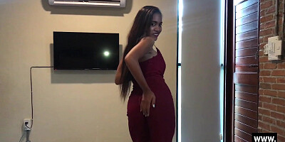 Amateur Asian gave a perfect blowjob