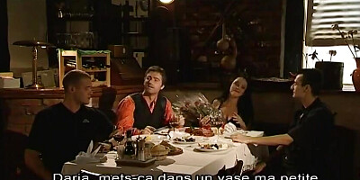 Famous Serbian Crime Kingpin Banged Charming Flowers Saler Victoria Slim in the Restoraunt During Dinner Engagement