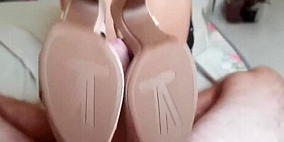 Maid Gave High Heels Footjob And Let You Fuck Her Ass