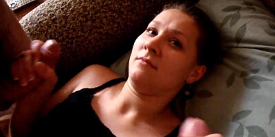 Stunner places her tastey bum cheeks on me