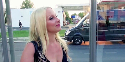 Seductive Jessy Key gets picked up and fucked in the van