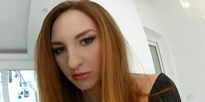Asstraffic ginger-haired is arched over and pulverized in the culo