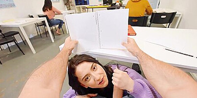 Mandy Muse In Sneaky College Classroom Anal