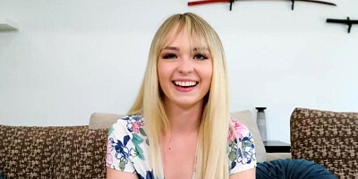 Lilly slips sleekly on audition fuck-stick