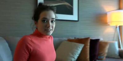 Ultra-Cute damsel, Gia Paige is squealing from sheer pleasure while her bf is vibrating her gash