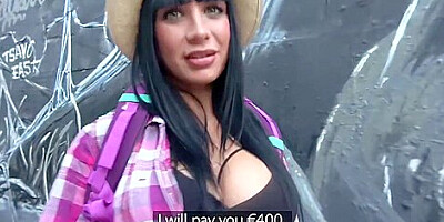 Valentina Ricci In Big-boobed Belgian Slut Gets Banged Next To Train Tracks
