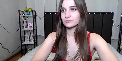 Ukrainian amateur shows ass and pussy on webcam