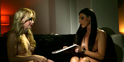 Three babes go to town on each other