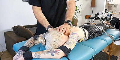 Lolahs Wrapped Tickle Torture Continues Face Down To Exha