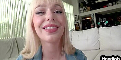 Tugging Pov Busty Babe Wanks Oiled Cock And Talks Dirty