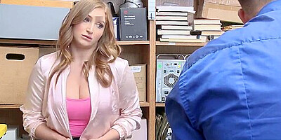 Big tits teen 18+ searched by a cop on the perverted way