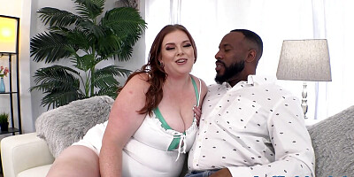 Chubby Ginger MILF Ruby Sinclaire Devours a BBC