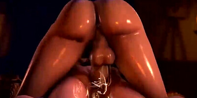 Animation stunner is getting tucked with a rock rock hard man sausage and squealing from delectation while jizzing