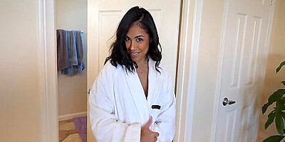 Camila Cortez - Busty Latina Loves Her Pussy Stuffed