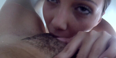 Amateur lesbian sex in the bathroom from Jenna Sativa and Shyla Jennings