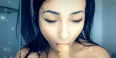 Insane Nubile in Shower - ASS FUCKING CORK - Dt INTERNAL CUMSHOT - SUGAR FATHER