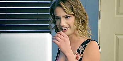 Alena Croft is embarrassed by Kirstens dick sucking skills