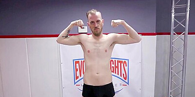 Guy wrestles a girl and dominates her