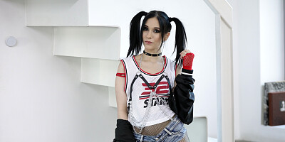 Fetish costume makes her even hotter though, RIGHT?