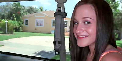 Fresh babes are getting fucked in a bangbus quite often