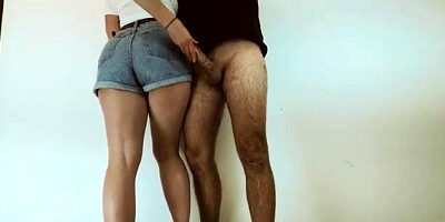 Ultra-Kinky teenager is frolicking with a rock stiff man rod to make her married paramour jizz