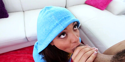 Petite brunette is very hot