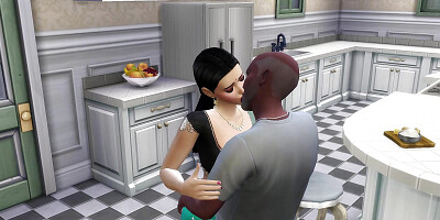 Sasur and Bahu having fun