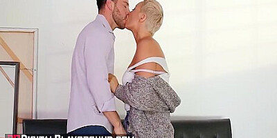 Seth Gamble And Ryan Keely In Tries To Be A Good Listener But Is Too Hot He Cant Handle 11 Min