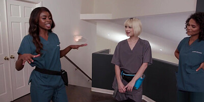 Alina Ali, Jessie Saint & Nicole Kitt Hardcore Video