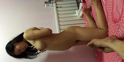 Japanese Damsels Dancing at Home and Making Enjoy with her Beau