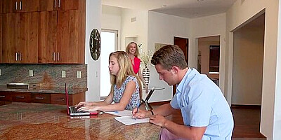 Mother And Daughter Fucked The Teacher